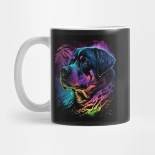 Vivid Rottweiler Mug